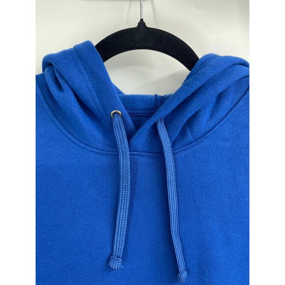 Tek Gear Mens Ultrasoft Fleece Pullover Hoodie Sweatshirt XL Blue Activewear NEW - Picture 9 of 11